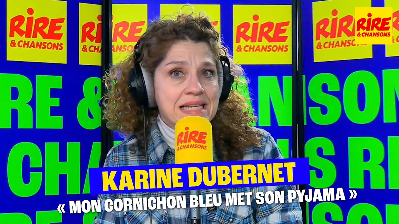 « Mon cornichon Bleu met son pyjama » - La Drôle de Minute de Karine Dubernet
