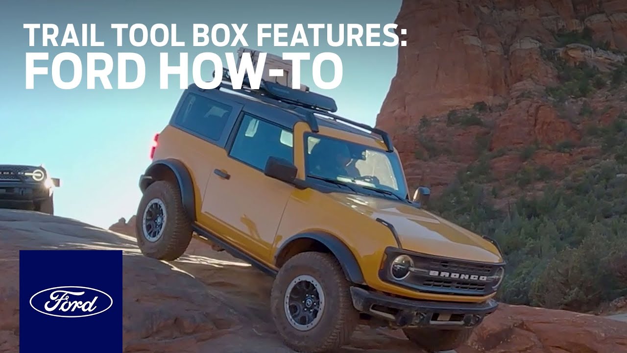 Ford Bronco™ Trail Tool Box Features | Ford How-To | Ford