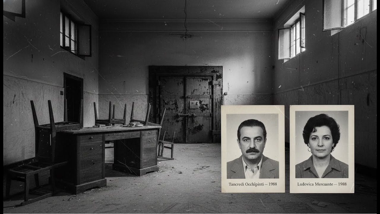 Sicilia 1988 – La coppia trovata mano nella mano all'interno della cassaforte.