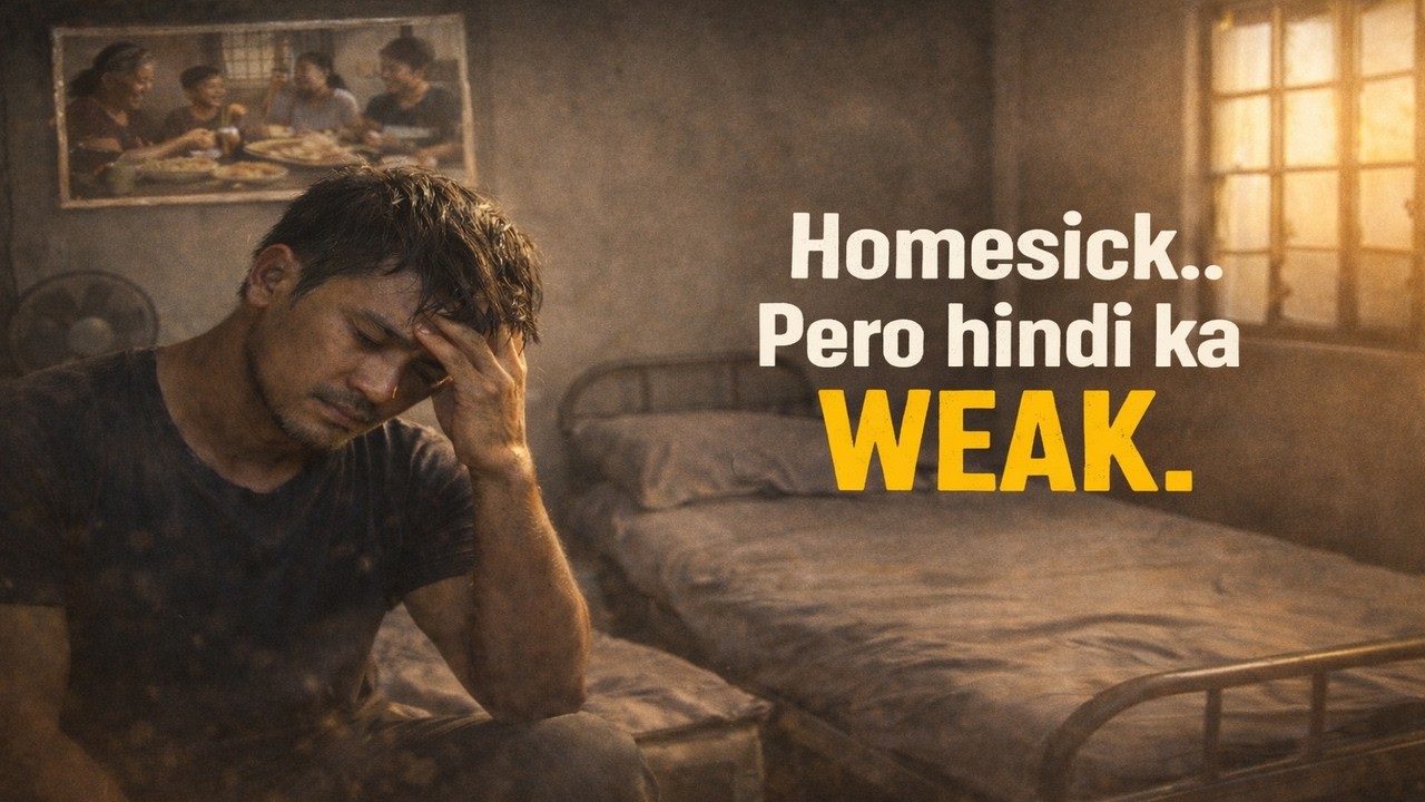 Homesick..Pero hindi ka WEAK.