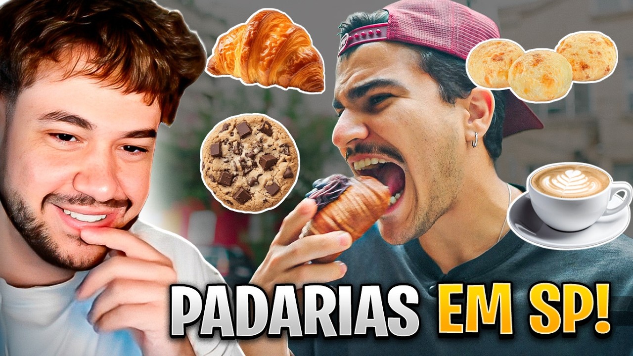 UM TOUR PELAS MELHORES PADARIAS DE SÃO PAULO! 🥐 - React Lactea