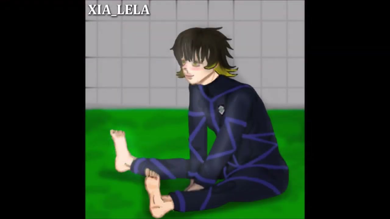 SpeedPaint_BlueLock_MeguruShibara_XiaLela_PhotoshopArt