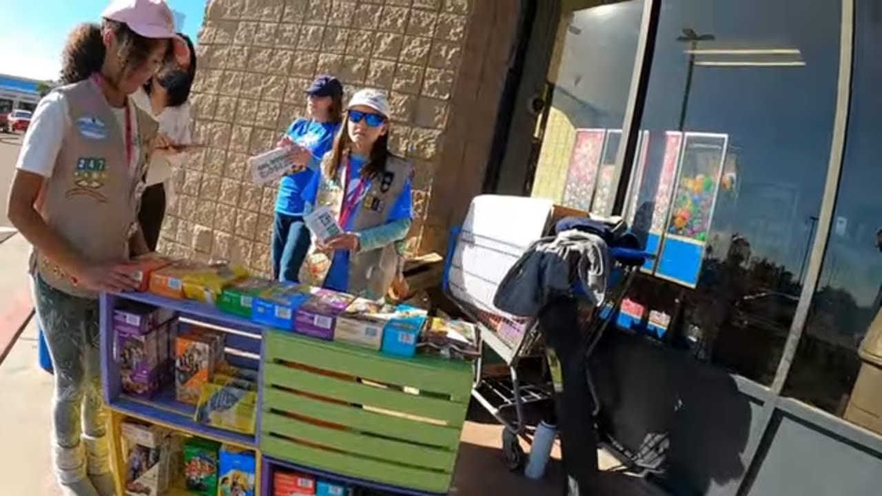 Acts of Kindness | It's Girl Scouts Cookie Time, and They are Tough Salesgirls!