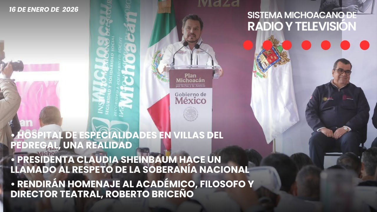 #EnVivo | SM Noticias, un día en la vida | 16/01/2026