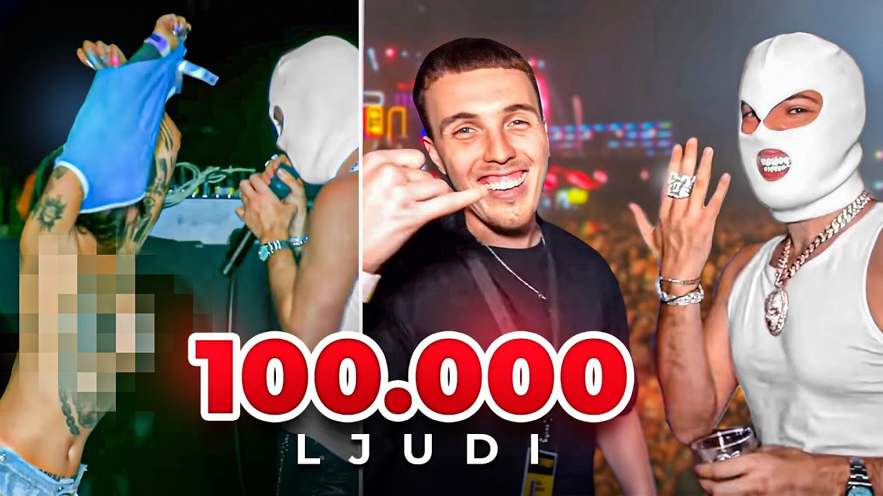 Izletela Gola Devojka Pred 100.000 Ljudi - Music Week W/ Devito