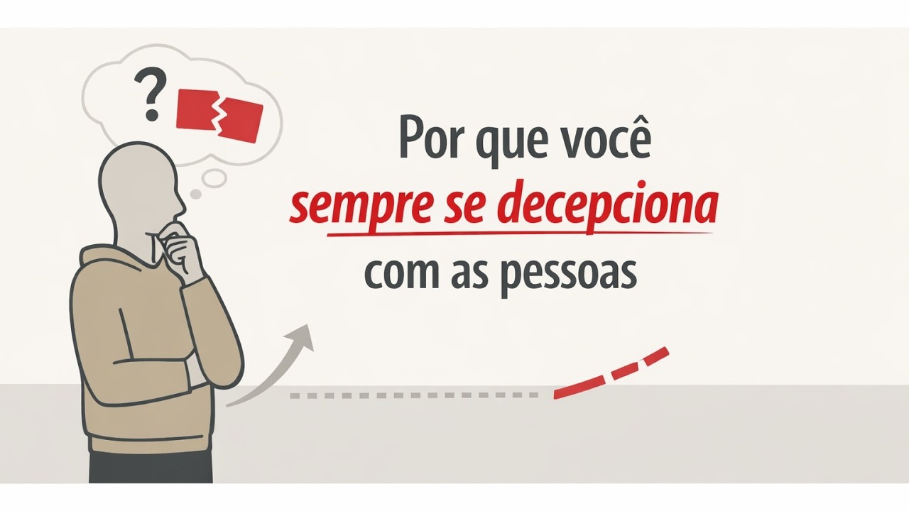 Por que você sempre se decepciona com as pessoas