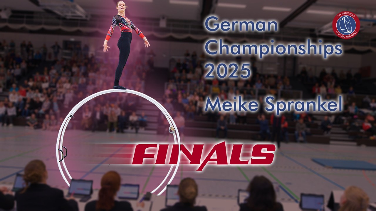 Meike Sprankel  6th Place in Women's Straight Line – German Gymwheel Finals 2025