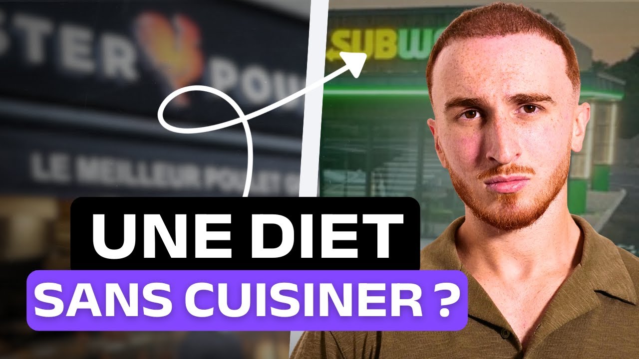 Prendre du muscle et sécher en mangeant dehors tous les jours