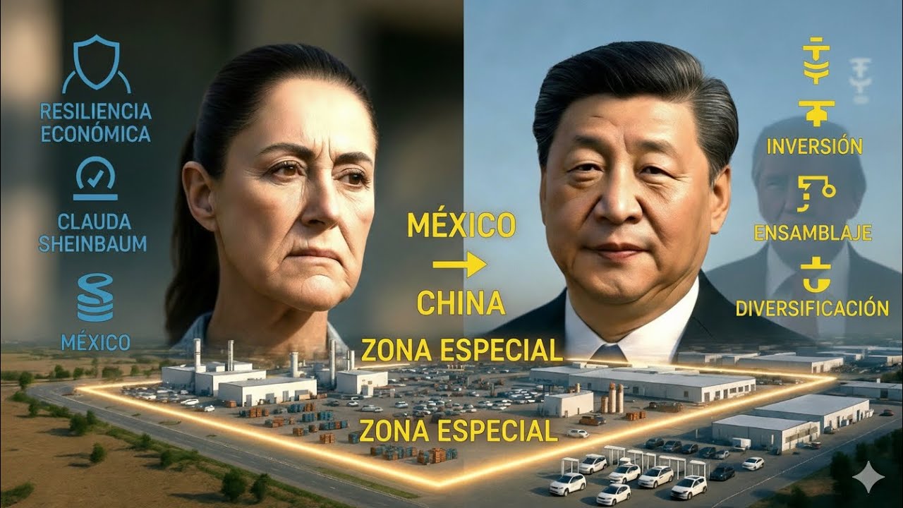 ¡Maniobra Histórica! México y China crean una zona especial y ponen a Trump en jaque.