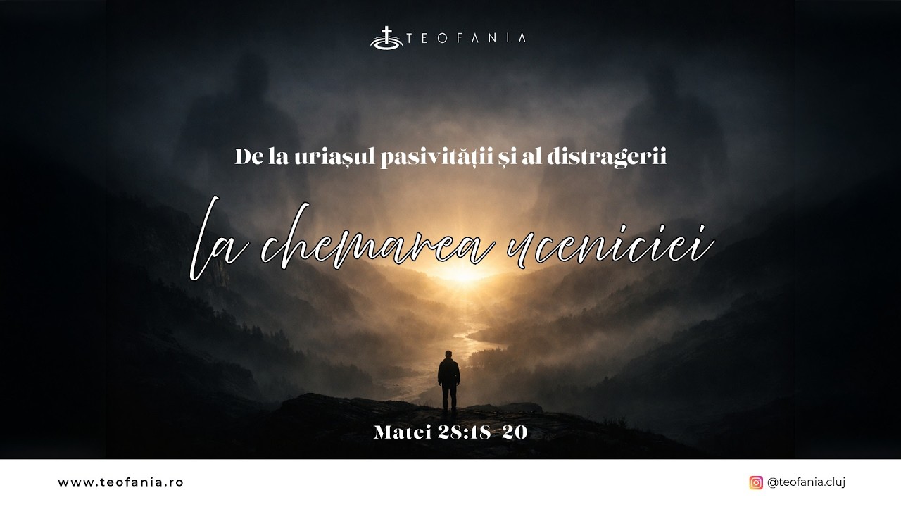 Teofania LIVE | 8 februarie 2026 | De la pasivitate și distragere la ucenicie | Alin Istrate