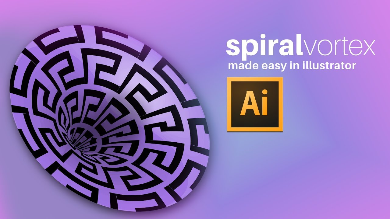 Create A Complex Vortex In Illustrator (EASIER THAN YOU THINK!)