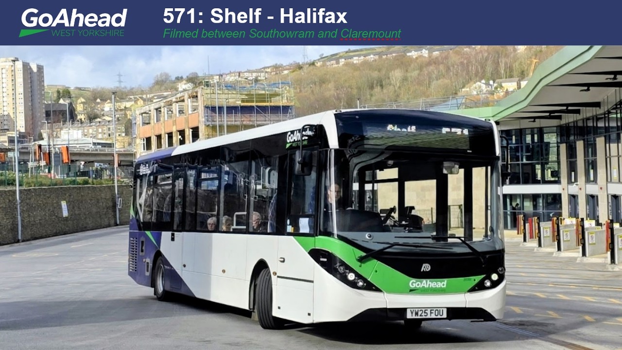 Nippy MMC! Go Ahead West Yorkshire 571 service between Southowram and Claremont