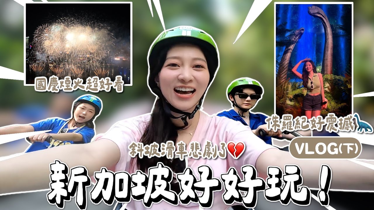 新加坡原來這麼好玩呀⸜(๑⃙⃘ˊᗜˋ๑⃙⃘)⸝國慶煙火太美🎆走訪各個亞洲第一酒吧🍷