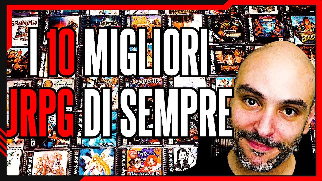 TOP 10 MIGLIORI JRPG DI SEMPRE ▶ SNES PS1 PS2 PS3 PS4 PS5 NINTENDO GC SWITCH STEAM PC SEGA DC GDR