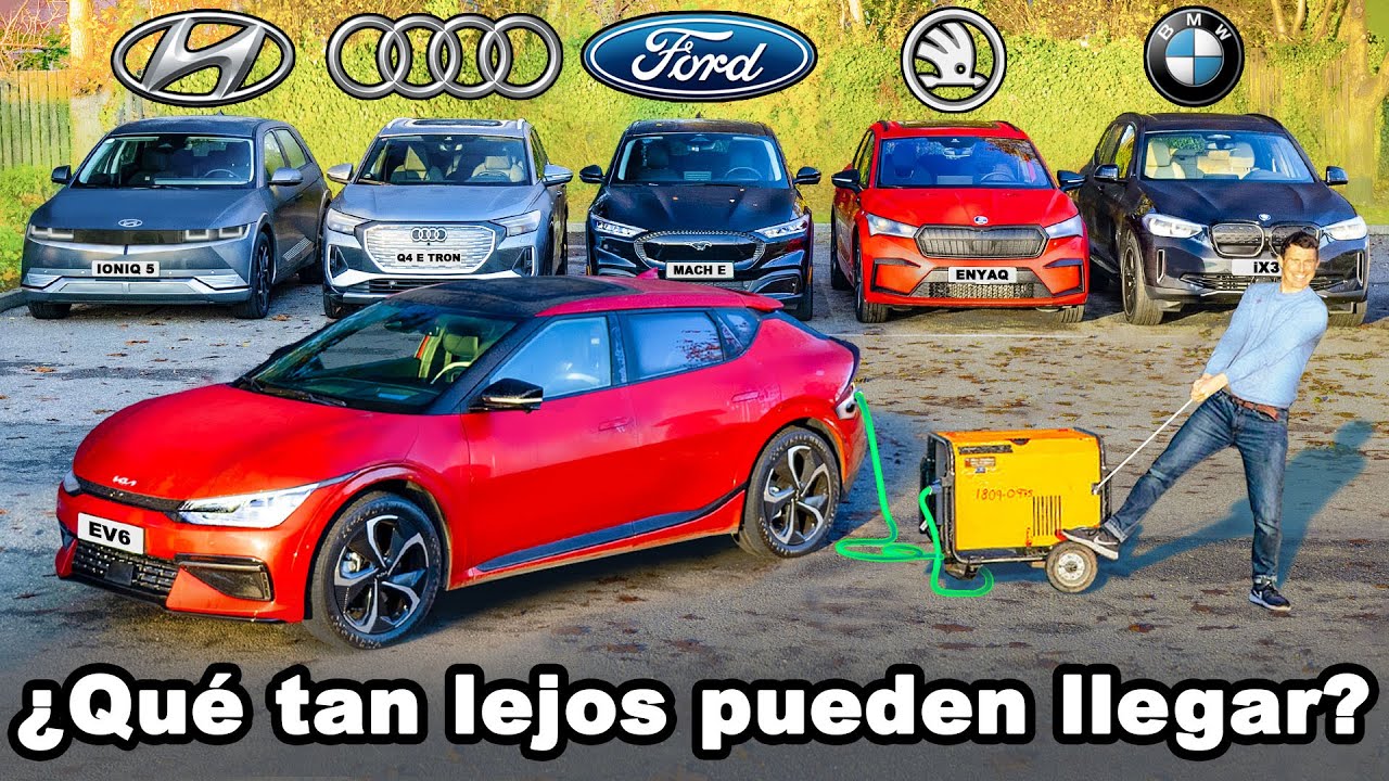 Manejamos estos autos eléctricos ¡hasta que se MURIERON!