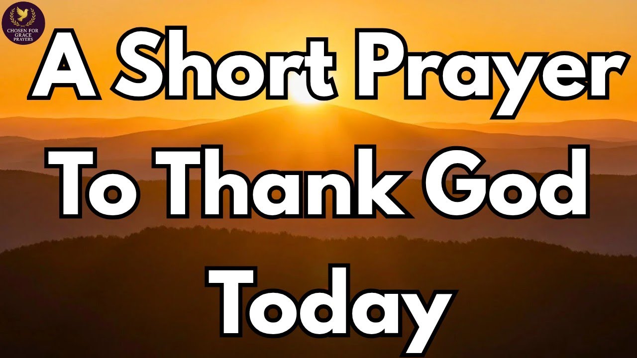 Say Thank You To God With Psalm 103| A Short Morning Prayer Of Gratitudee & Thanksgiving.