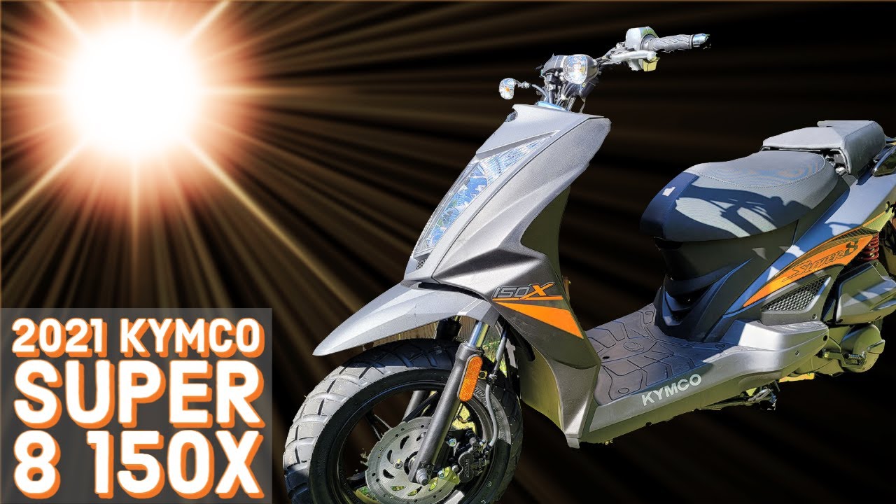 My First Scooter! 2021 Kymco Super 8 150x Walkaround
