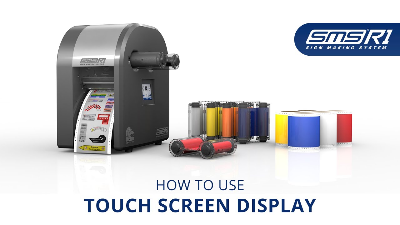 SMS-R1 | Touch screen interface