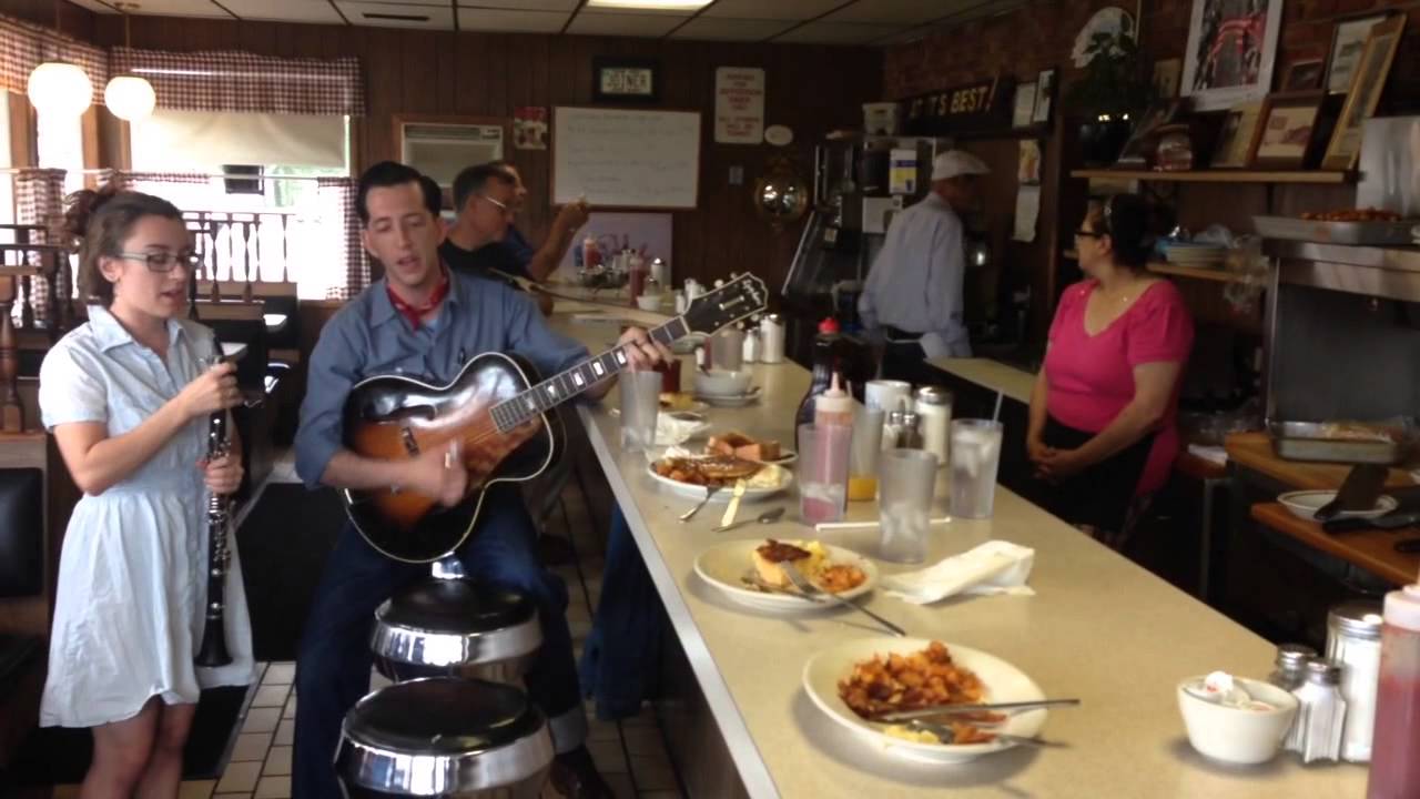 Pokey LaFarge- Tonight You Belong to Me (Live at the Jefferson Diner)