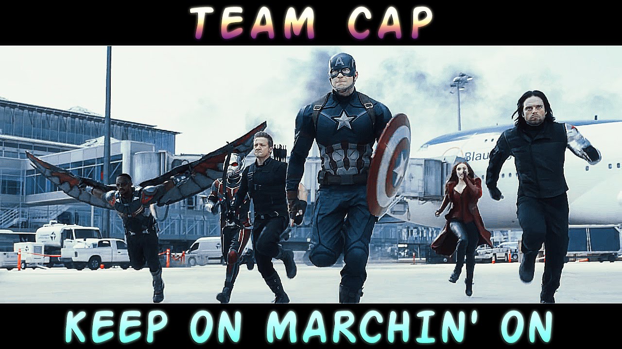 » keep on marchin' on (team captain america)