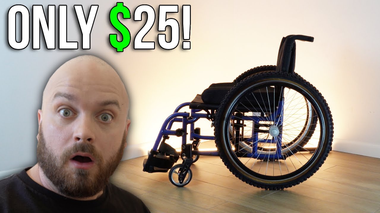Я нашел инвалидную коляску стоимостью 2500 долларов в Goodwill за 25 долларов!