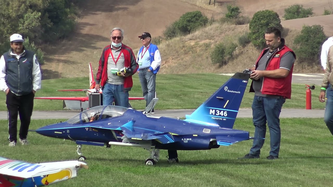 TURBINE RC JET SCALE MODEL ALENIA AERMACCHI M-346 GRUPPO AEROMODELLISTICO OSTIENSE