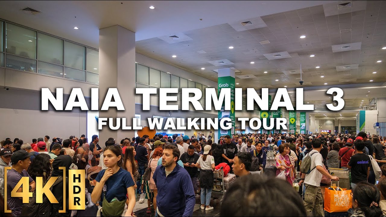 Full Tour from Departures to Arrivals at the Manila’s Busiest Airport! NAIA Terminal 3 Holiday Rush
