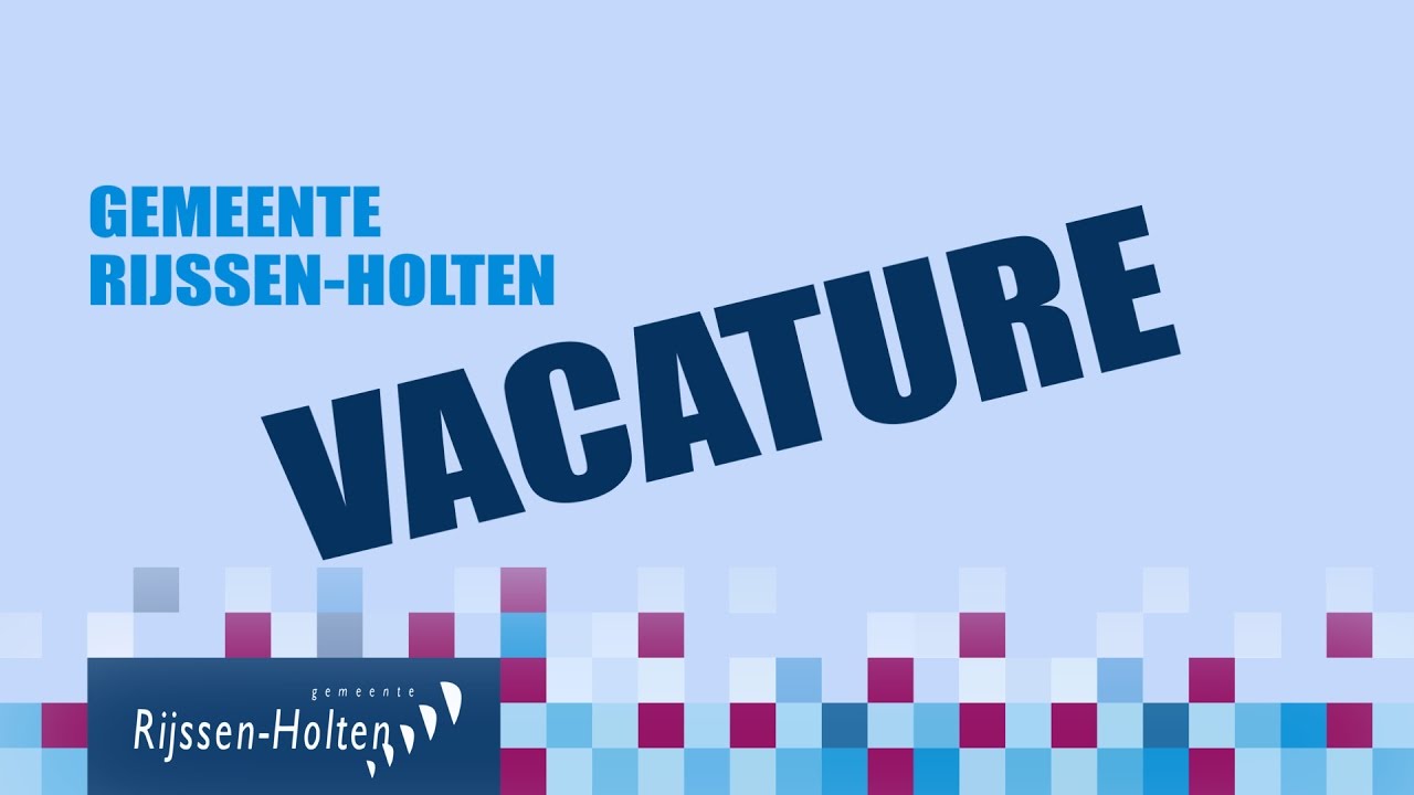 Vacature bestuursadviseur gemeente Rijssen-Holten