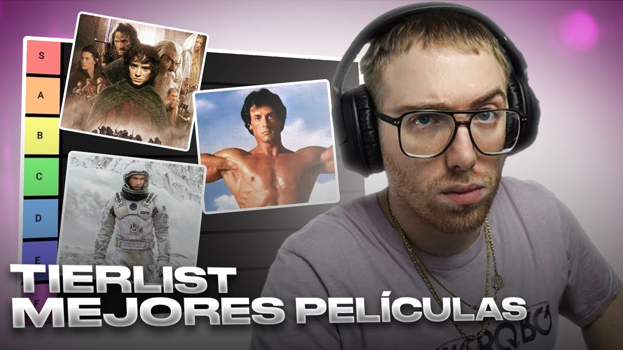 RODRIGO QUESADA REALIZA UN TIER LIST SOBRE LAS MEJORES PELÍCULAS