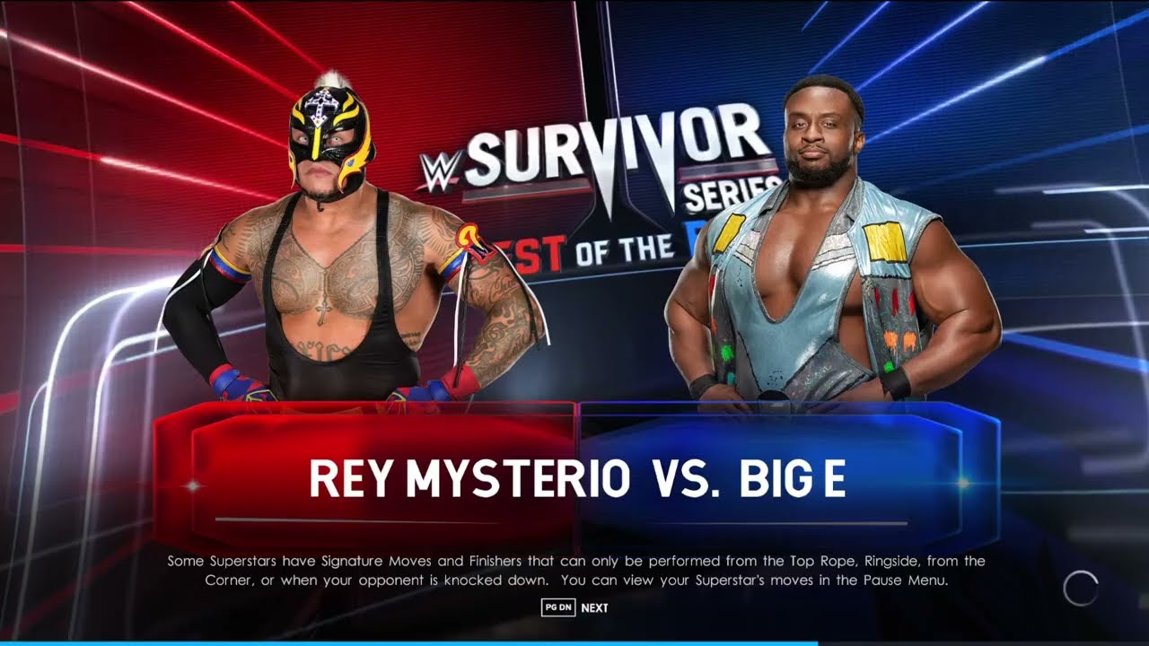 Рей Мистерио против Биг И, WWE 2026