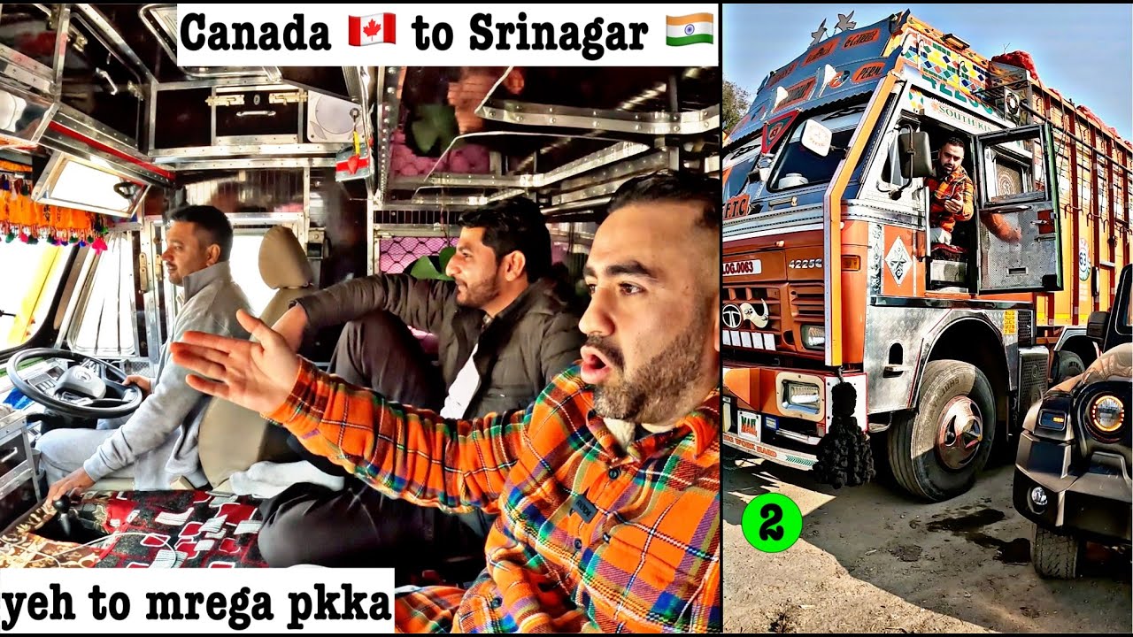 First time in India Truck & how hard driver life 😱