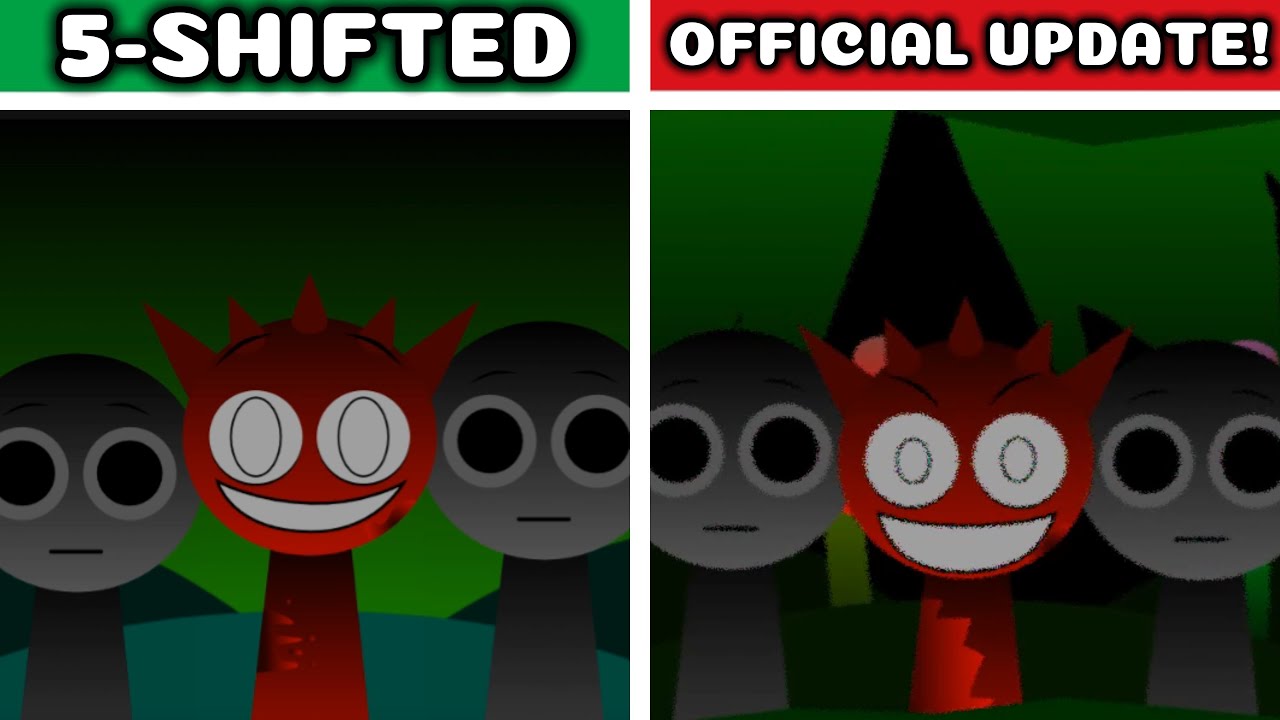 Incredibox Sprunki 5-Shifted &mdash; Old vs Official Update: Who Did It Better?
