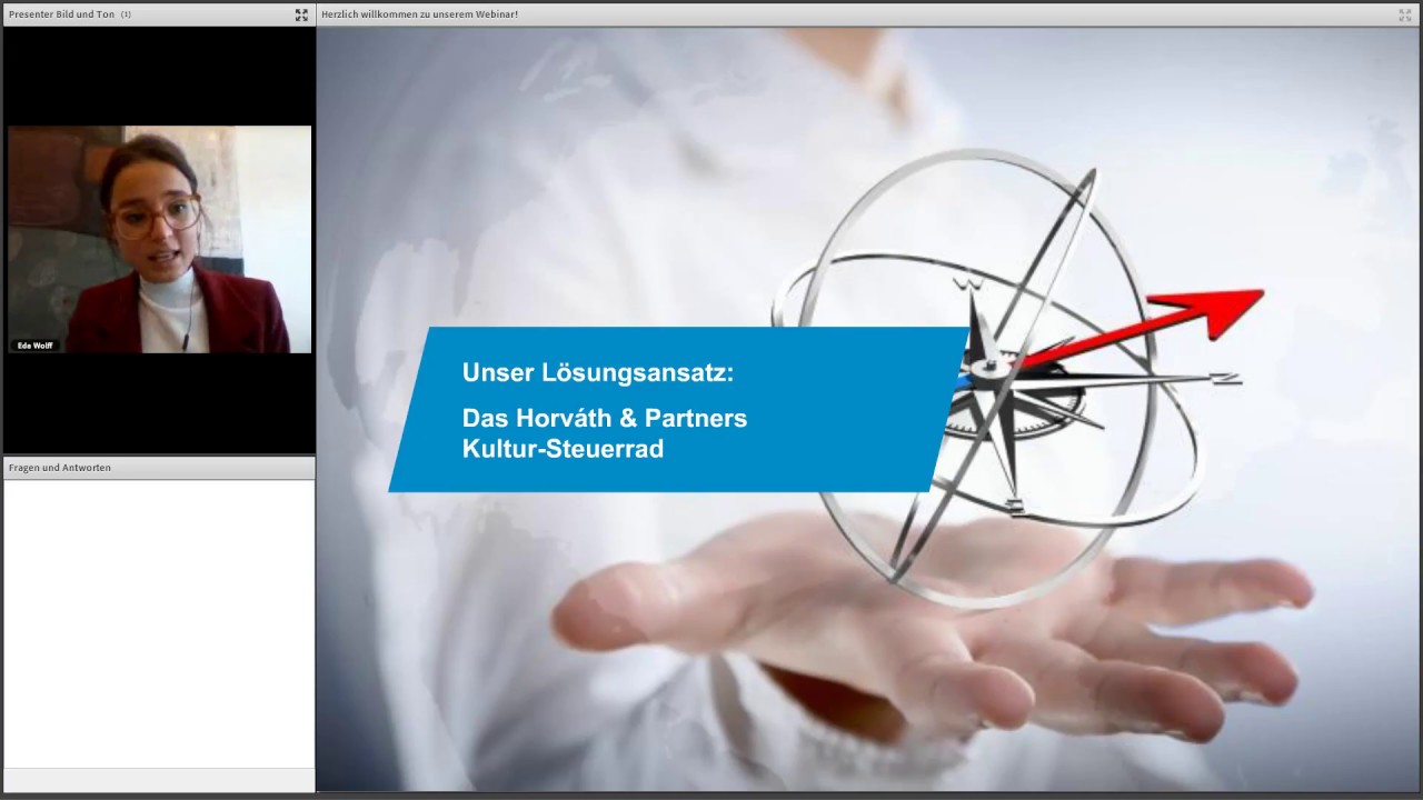 Webinar: Mit der Gestaltung des Kultur-Steuerrads den Transformations-Erfolgskurs einschlagen