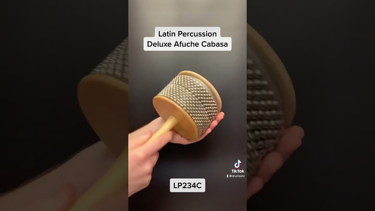 Latin Percussion Deluxe Afuche Cabasa LP234C #percussion #sample @LPYT