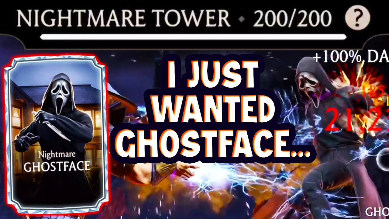 Nightmare Tower 200 MADNESS in MK Mobile! This Game Hates Me...