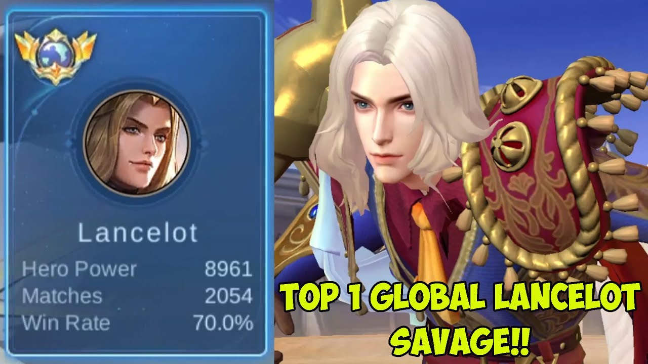 RAJA LANCELOT SAVAGE TIRU CARA DIA KALIAN AUTO CEPET KE MITIK IMMORTAL - TOP 1 GLOBAL LANCELOT