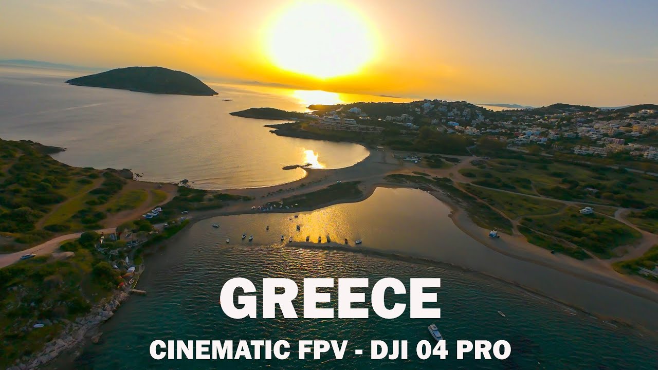 GREECE - CINEMATIC FPV DRONE VIDEO WITH THE DJI 04 PRO AIR UNIT - 4K