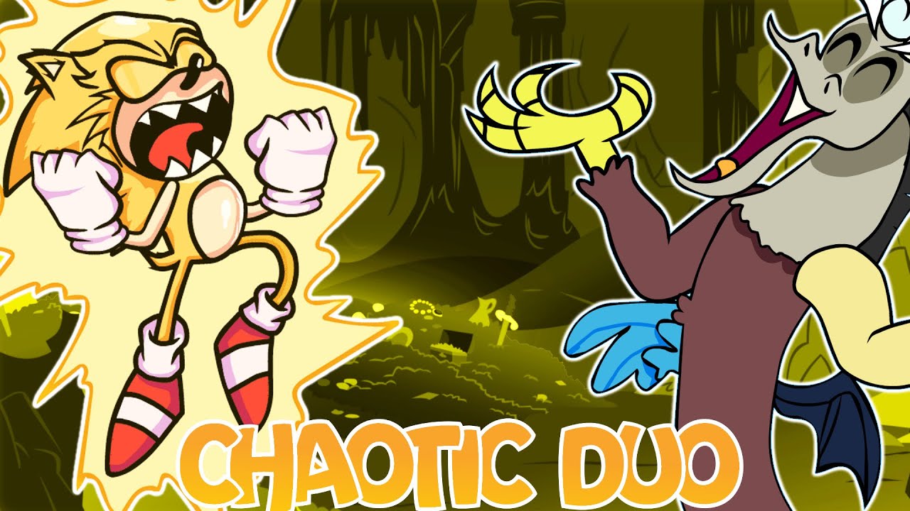 CHAOTIC DUO | The Awesome but Fleetway and Discord Sings it | FNF Cover