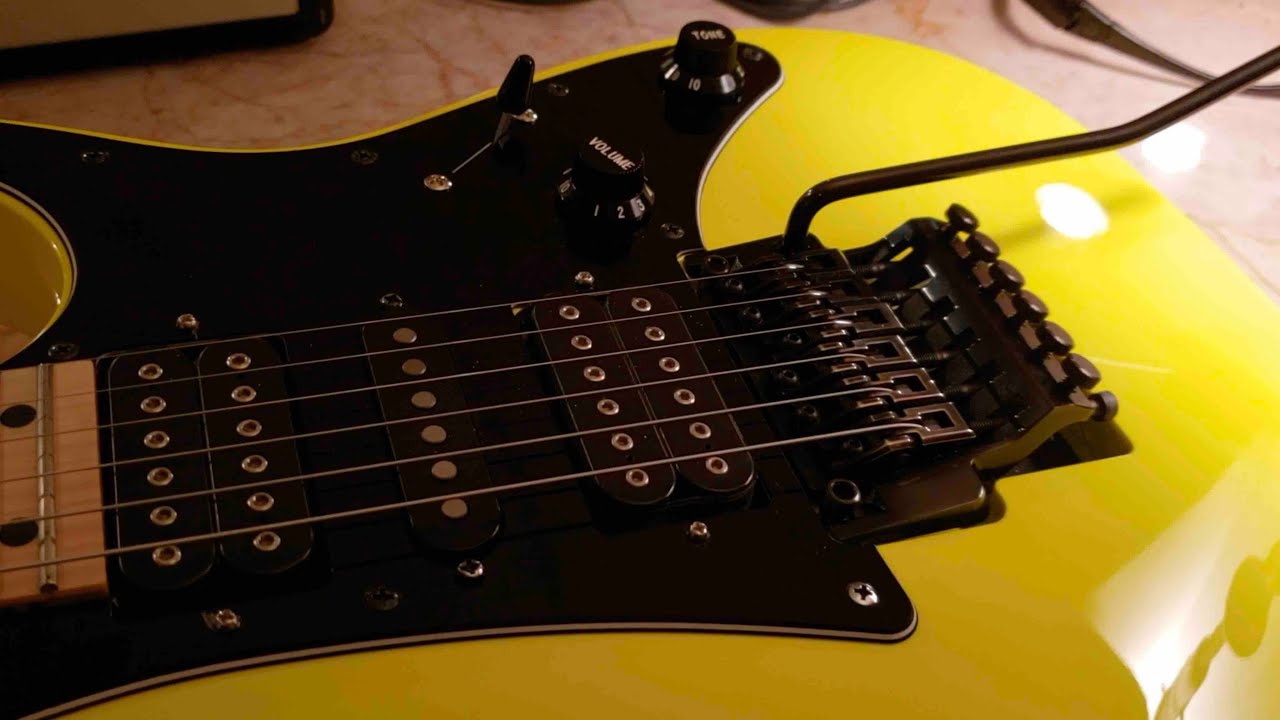 Ibanez Edge Tremelo Height Adjustment - SET SCREW