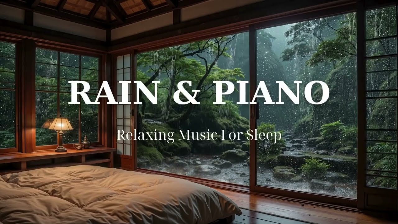 Stress Relief and Insomnia | The Sound of Rain Helps Reduce Anxiety and Promotes Restful Sleep.