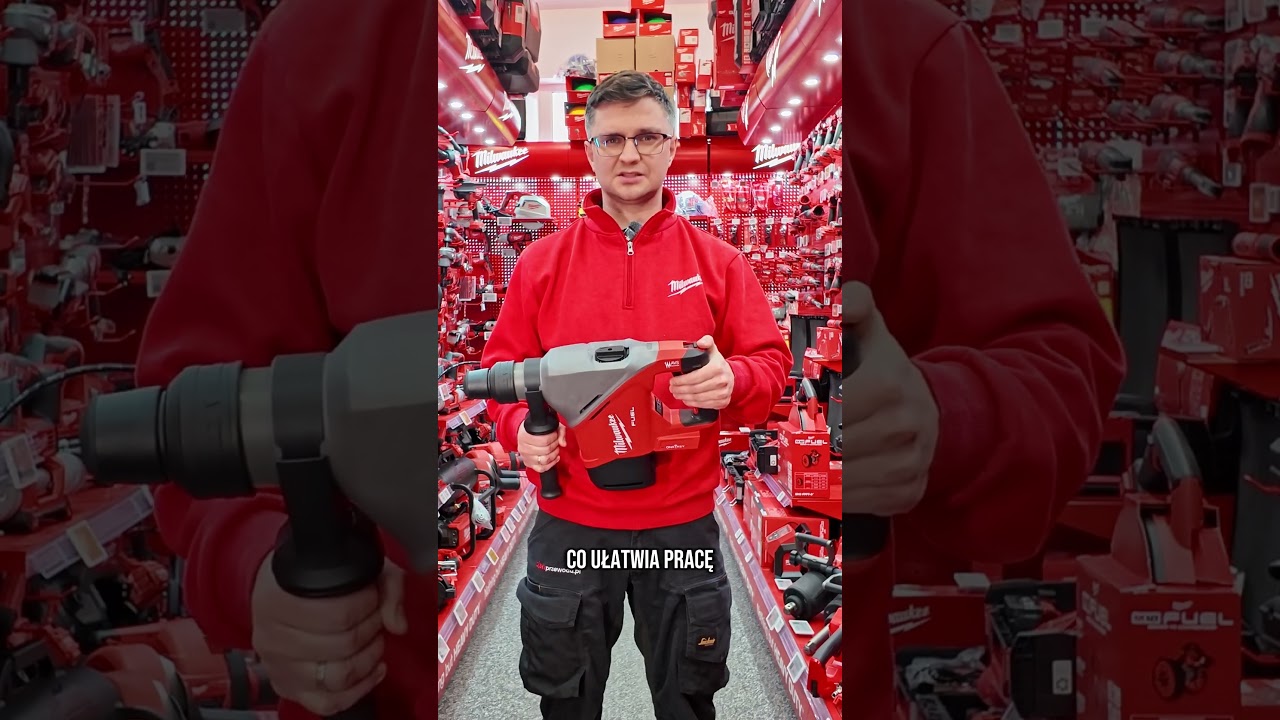 SDS-Max bez kompromis&oacute;w 🔨 8,1J mocy od Milwaukee
