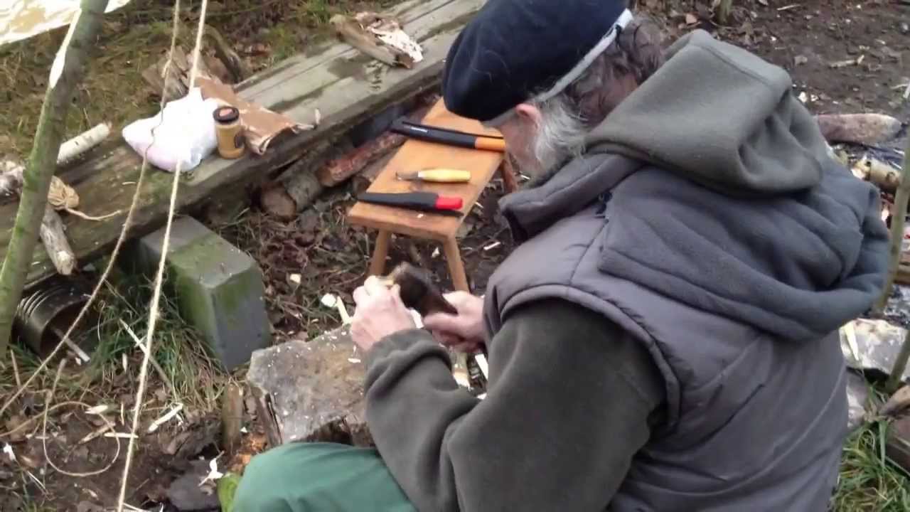 Jak zrobić łyżke z drewna / How to carve a wooden spoon