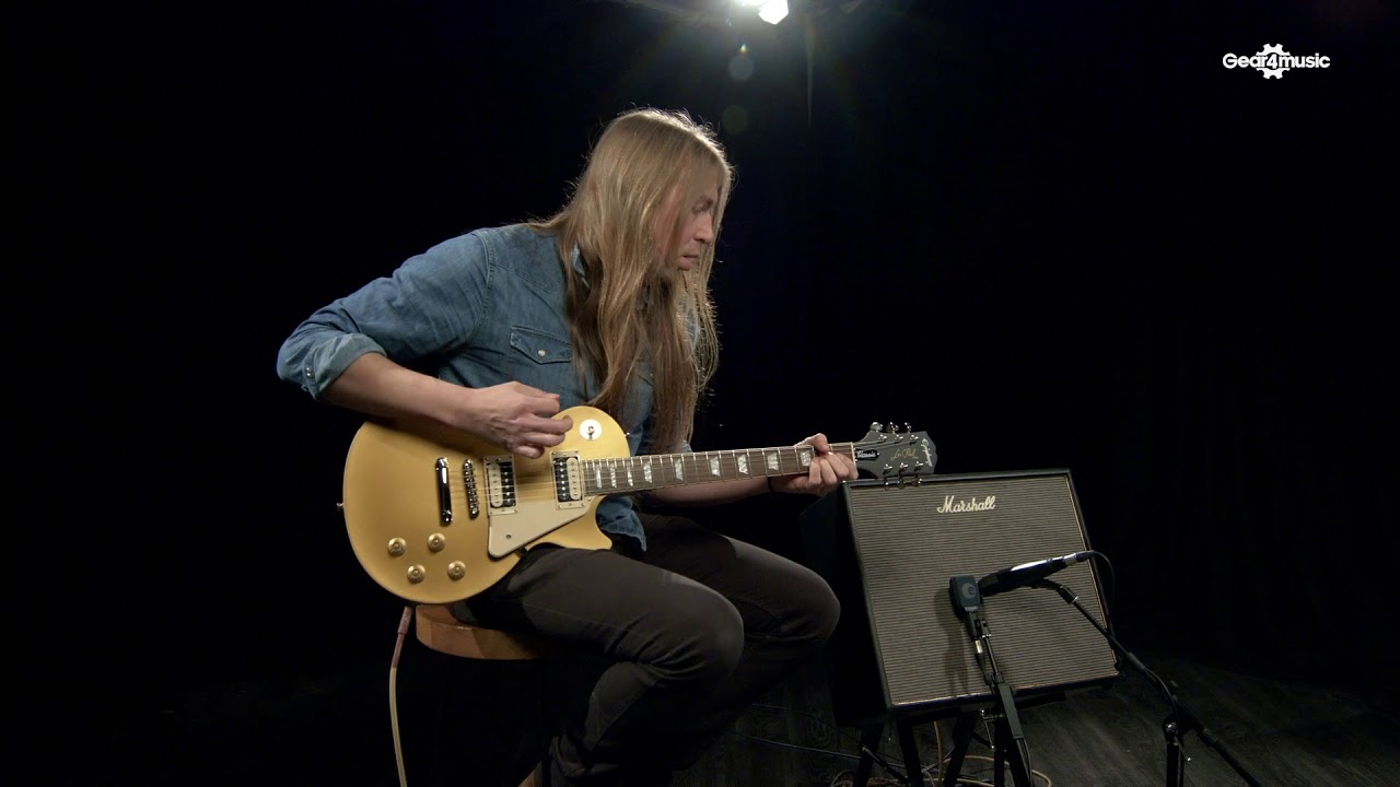 Epiphone Les Paul Classic Worn, Worn Metallic Gold | Gear4music demo