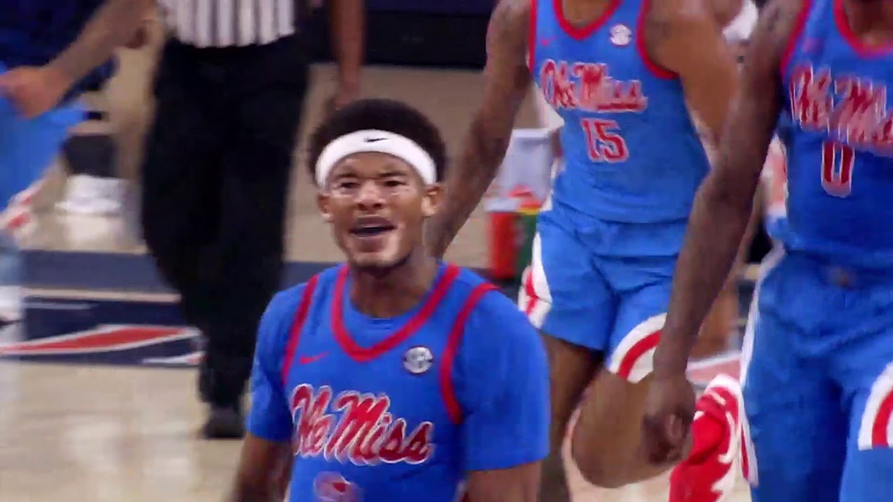 Ole Miss Men's Basketball - OT Victory at Auburn 84-82 (2-6-21)