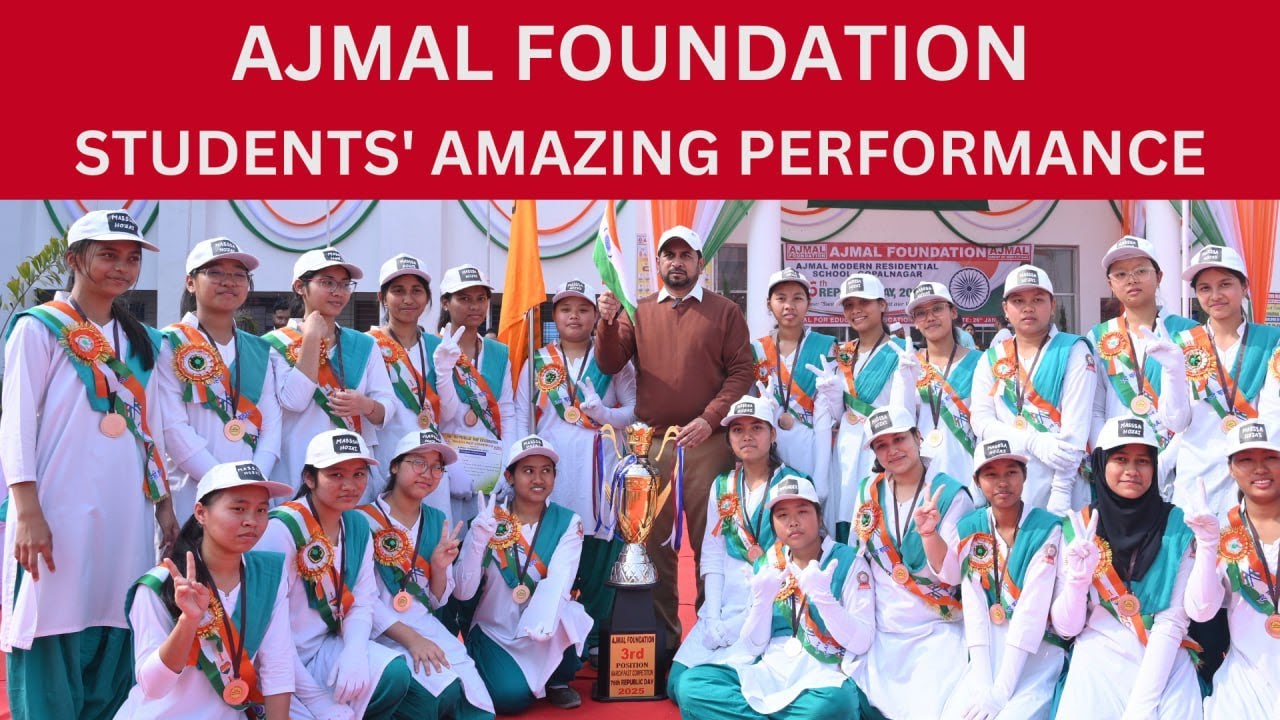Munawar Zama | Speech | March-Past Competition | Students Ajmal Foundation | 76th #Republic Day 2025