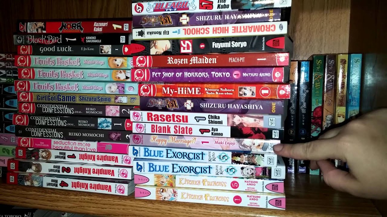 823 manga collection video part 1