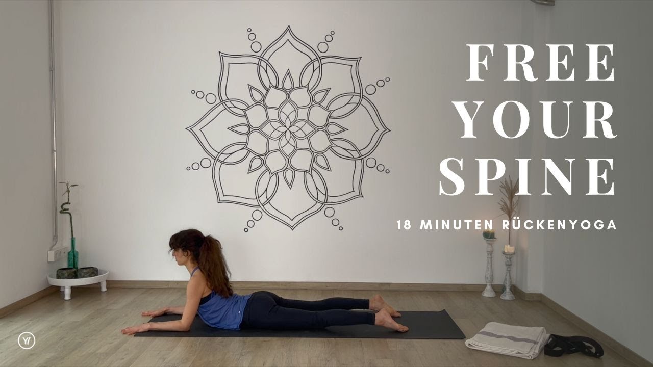 free your spine | 18min Rückenyoga für alle | Rückenkraft, gute Haltung und Entspannung