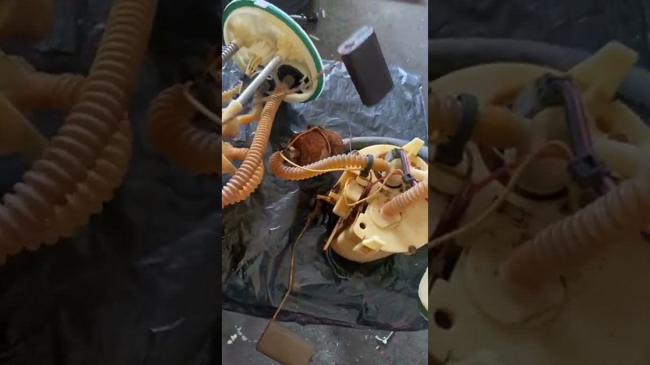 JAGUAR S-TYPE  Замена датчика уровня топлива