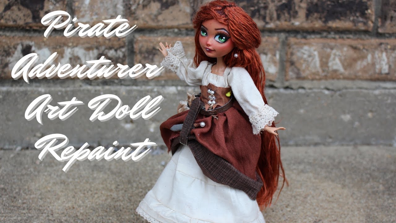 Pirate Adventurer Art Doll Repaint| Sparkles