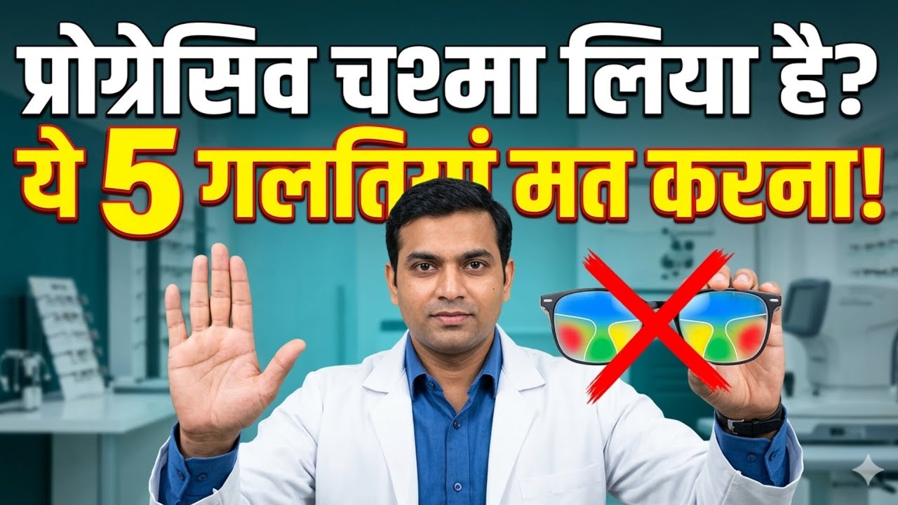 Progressive Lens लेने के बाद ये 5 गलतियाँ मत करना! | How to Use Progressive Lenses